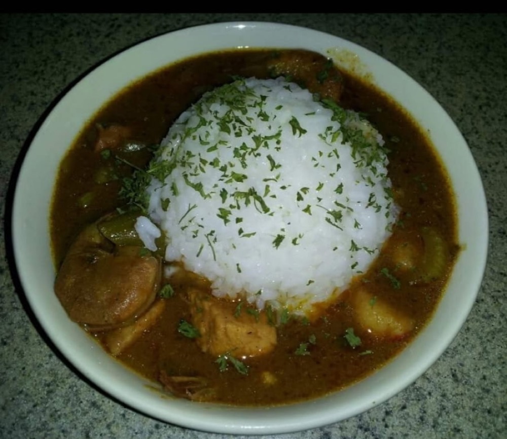 Green chile caldo
