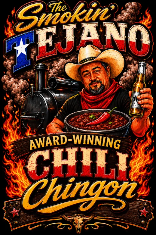 Chili Chingón label