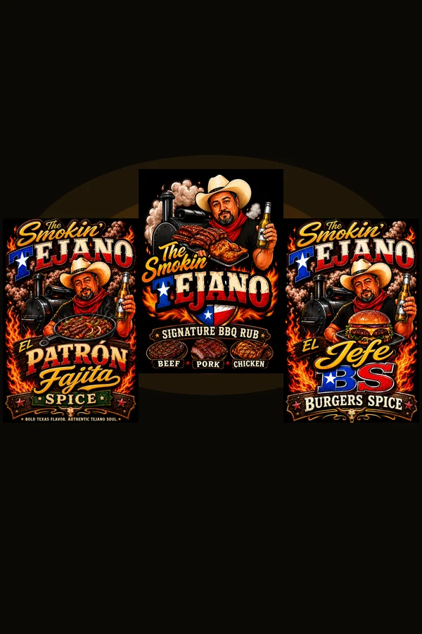 The Meat Pack — Signature BBQ Rub, El Patrón Fajita, El Jefe Burger Spice